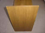 Finished end view.