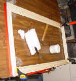 Clamped and squared.