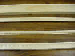The wood moldings used.