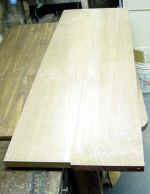 The top glued up.