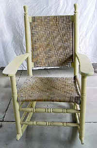 Splint rocker Before repairs.