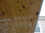 The damaged area.