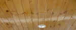 Light sanding the surrounding areas helps lessen the depth but some areas required a "burn-in".