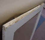 The paint was embedded in to the grain requiring a little extra effort to remove.